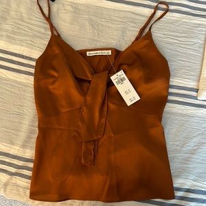 Abercrombie silk tank